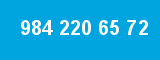 984 220 65 72
